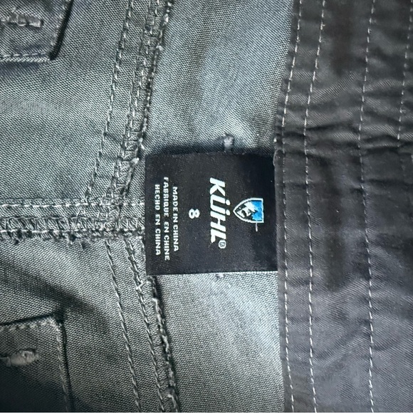 Kuhl Steel Gray Button Accent size 8 - Picture 3 of 12